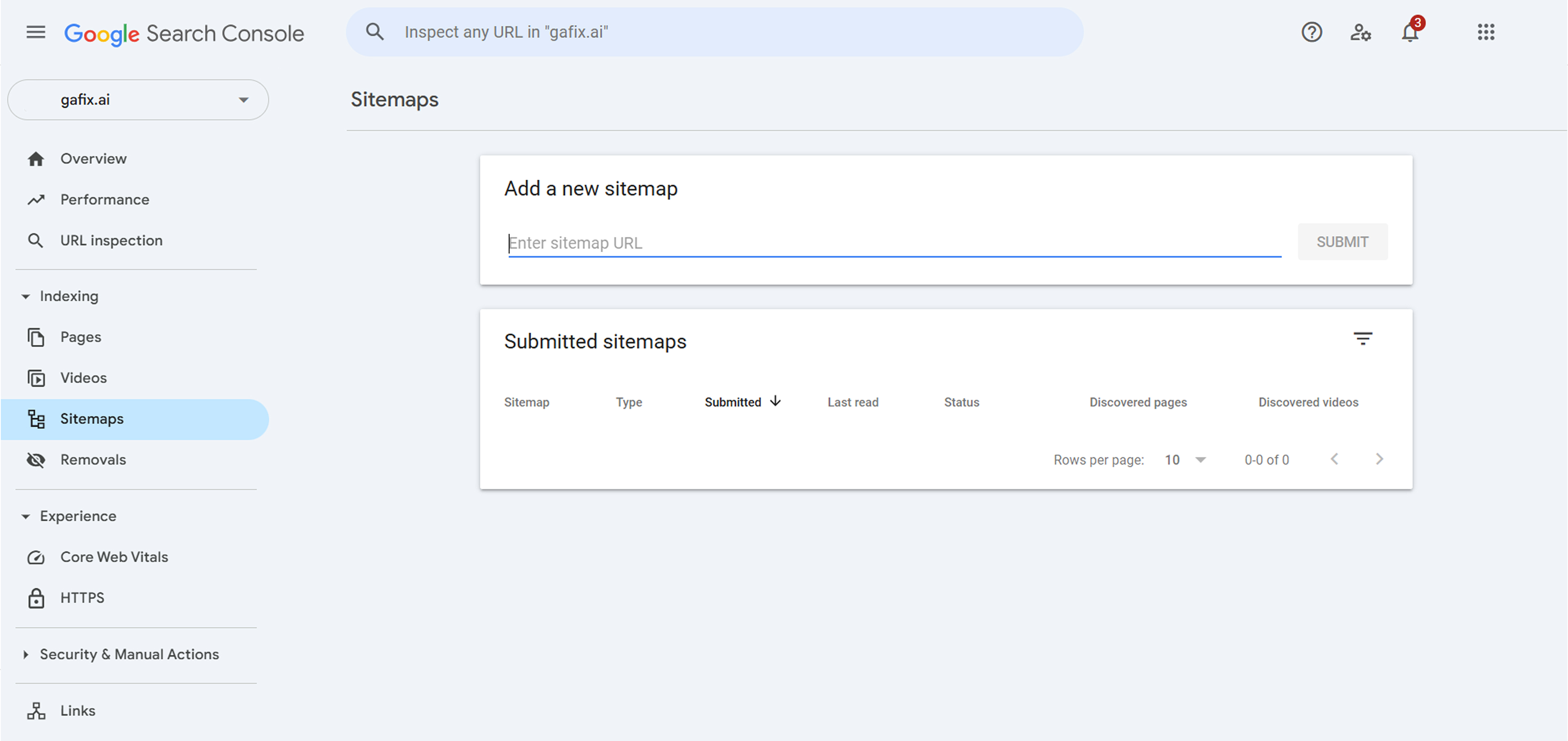 Submit Your Sitemap