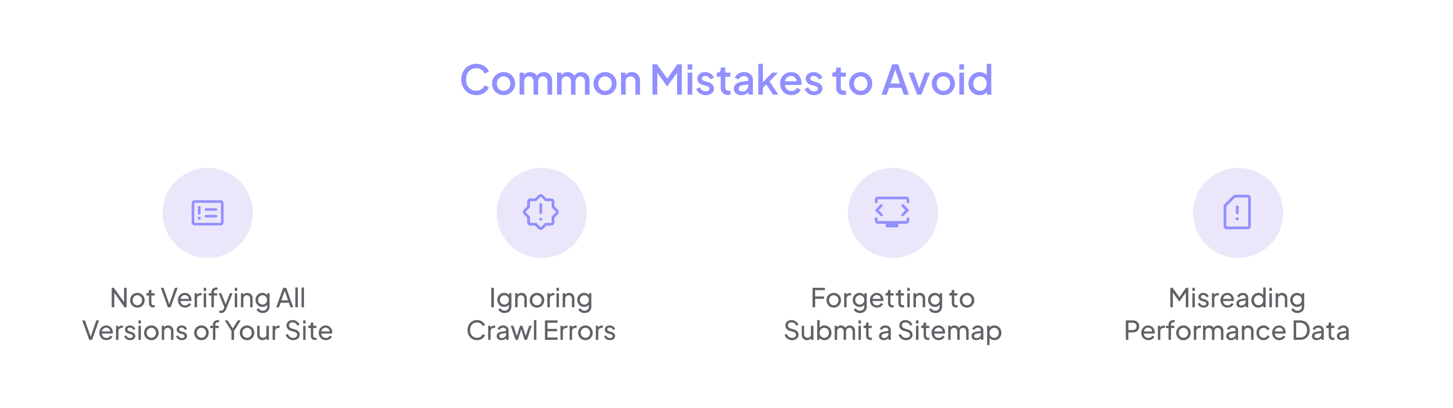 Common Mistakes to Avoid
